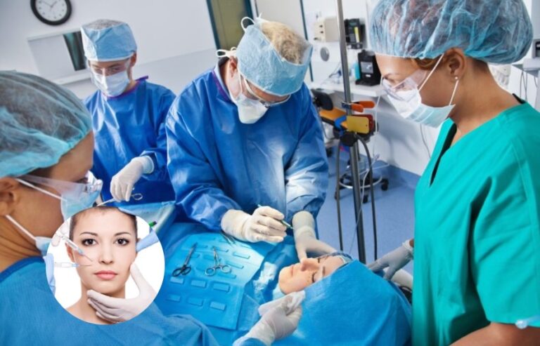 plastic surgeons ozempic face